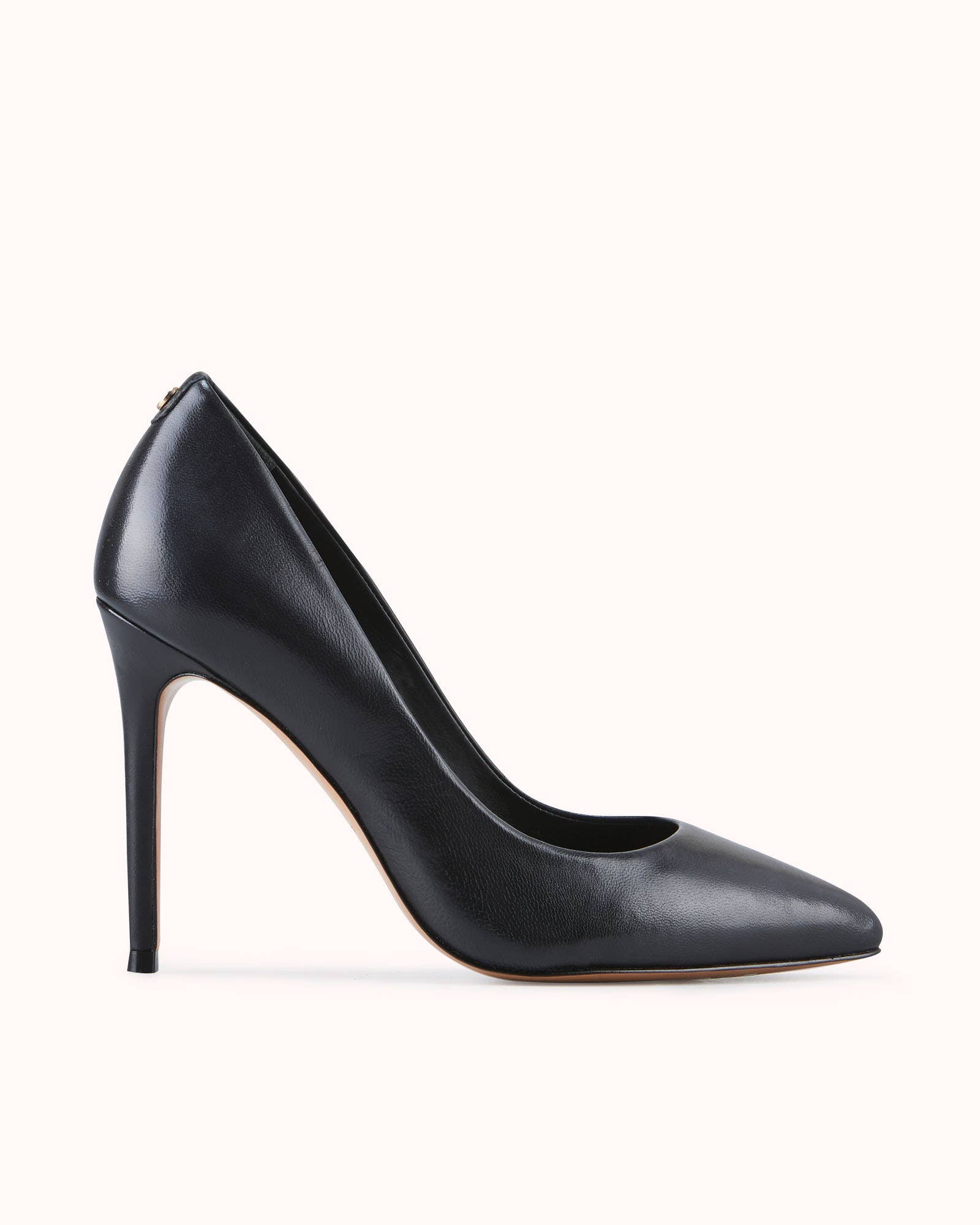 COSMOPARIS - Wholesale High Heels - Women's - Jissia Pump - Black Smooth Leather0