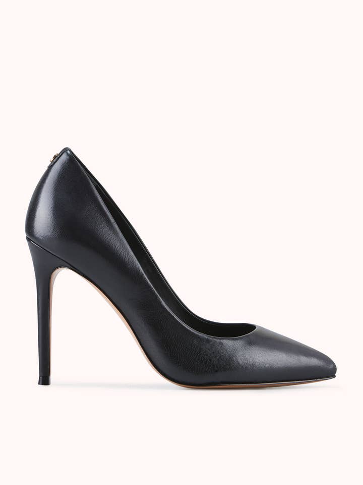 Jissia Pump - Black Smooth Leather for wholesale by COSMOPARIS