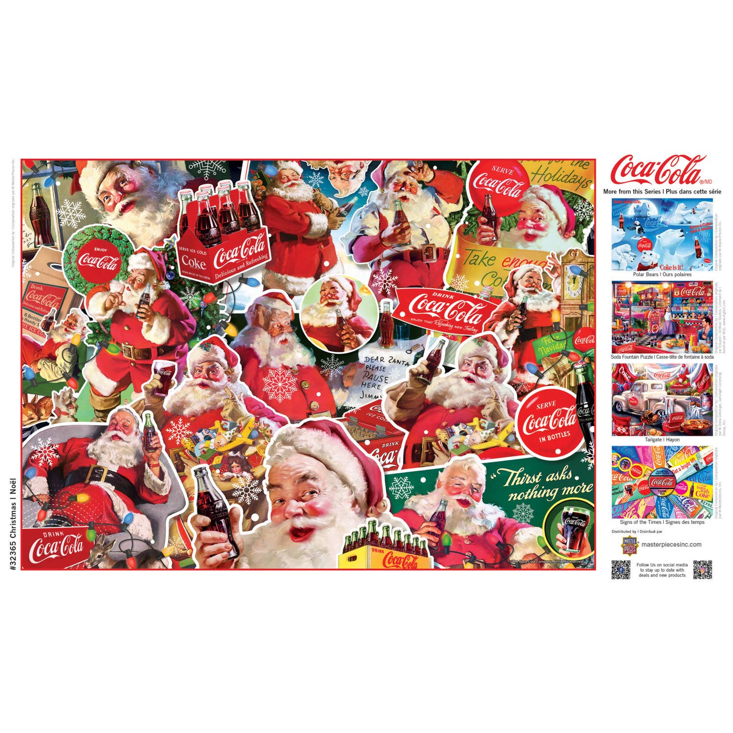 Masterpieces Puzzles - Wholesale Puzzle - Adult - Coca-Cola Christmas - 500 Piece Puzzle3