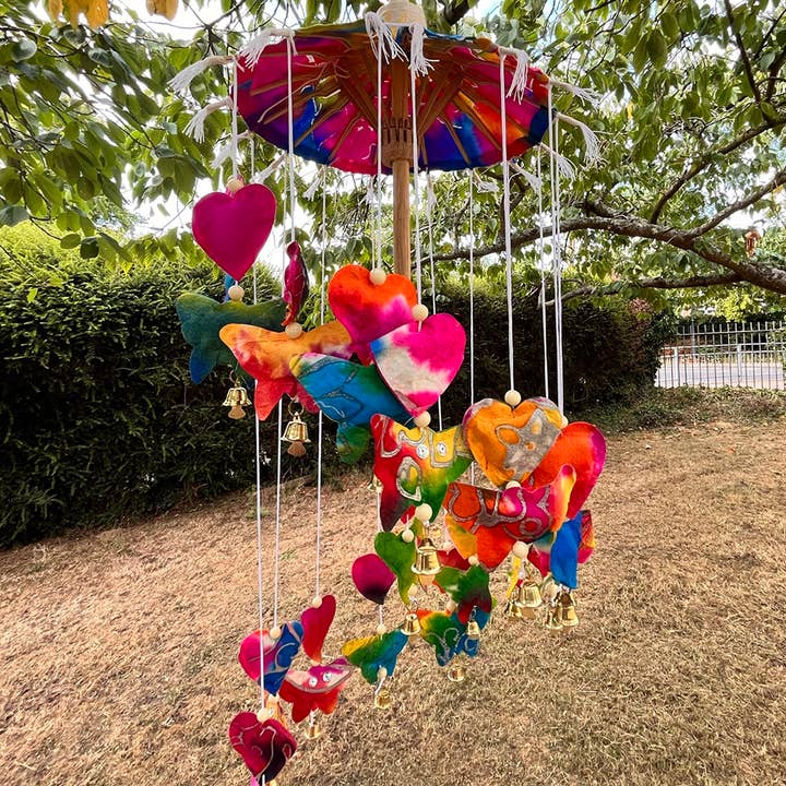 VIE – wholesale Mobile – Handmade Mulberry Paper Mobile, 50x20cm