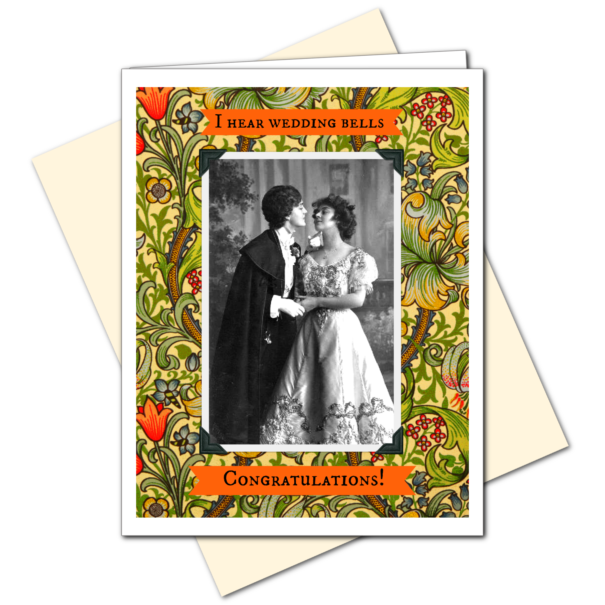 Ümlaut Brooklyn - Wholesale Wedding Card - Wedding Bells Card1