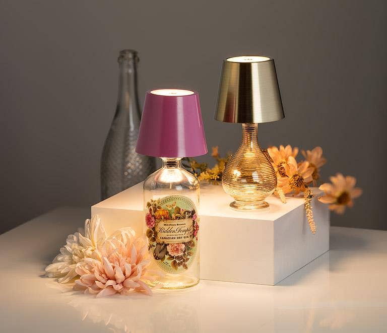 Abbott - Wholesale Accent/Desk Lamp - Classic Shade LED Bottle Stopper Light-5"H13