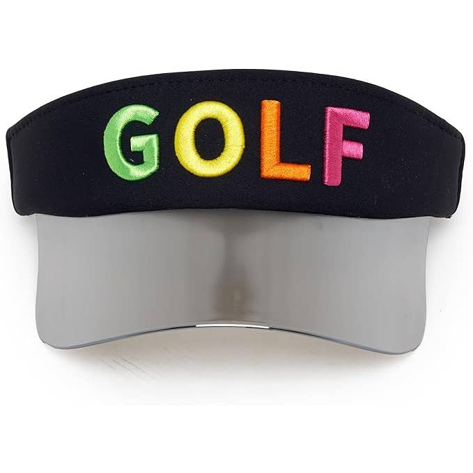 Funky Junque – wholesale Skärm - Dam – Prestanda solskärm med holografisk skärm - Golf