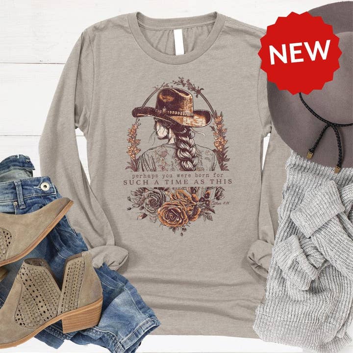 Esther 14:4 Graphic Long Sleeve for wholesale by Love in Faith