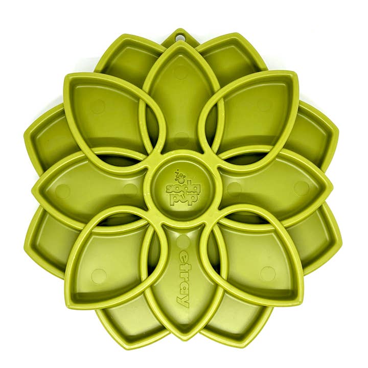 SodaPup Dog Toys - Wholesale Pet Food Mat - Dog - Mandala Design eTray Enrichment Tray for Dogs