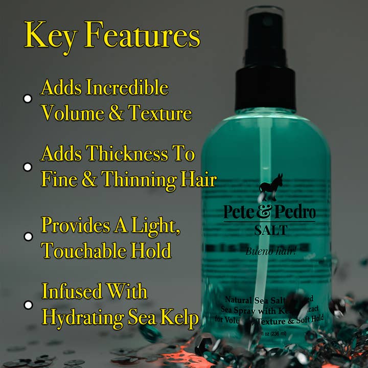 Pete & Pedro - Wholesale Hair Spray - Natural Sea SALT Spray