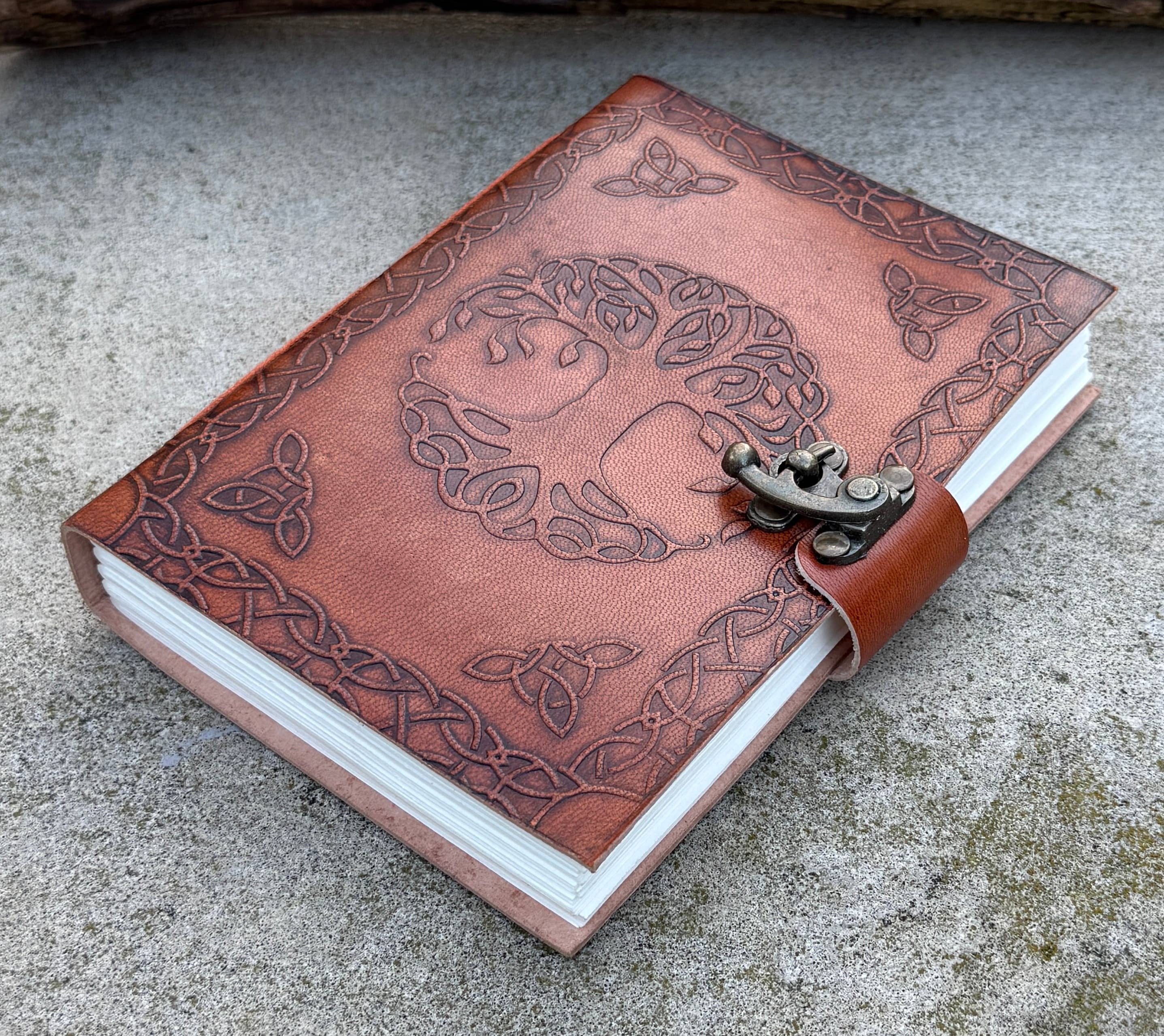 Lungta Imports – wholesale Journal/diary – Tree Of Life Vintage Leather Journal Embossed Cover Handmade5