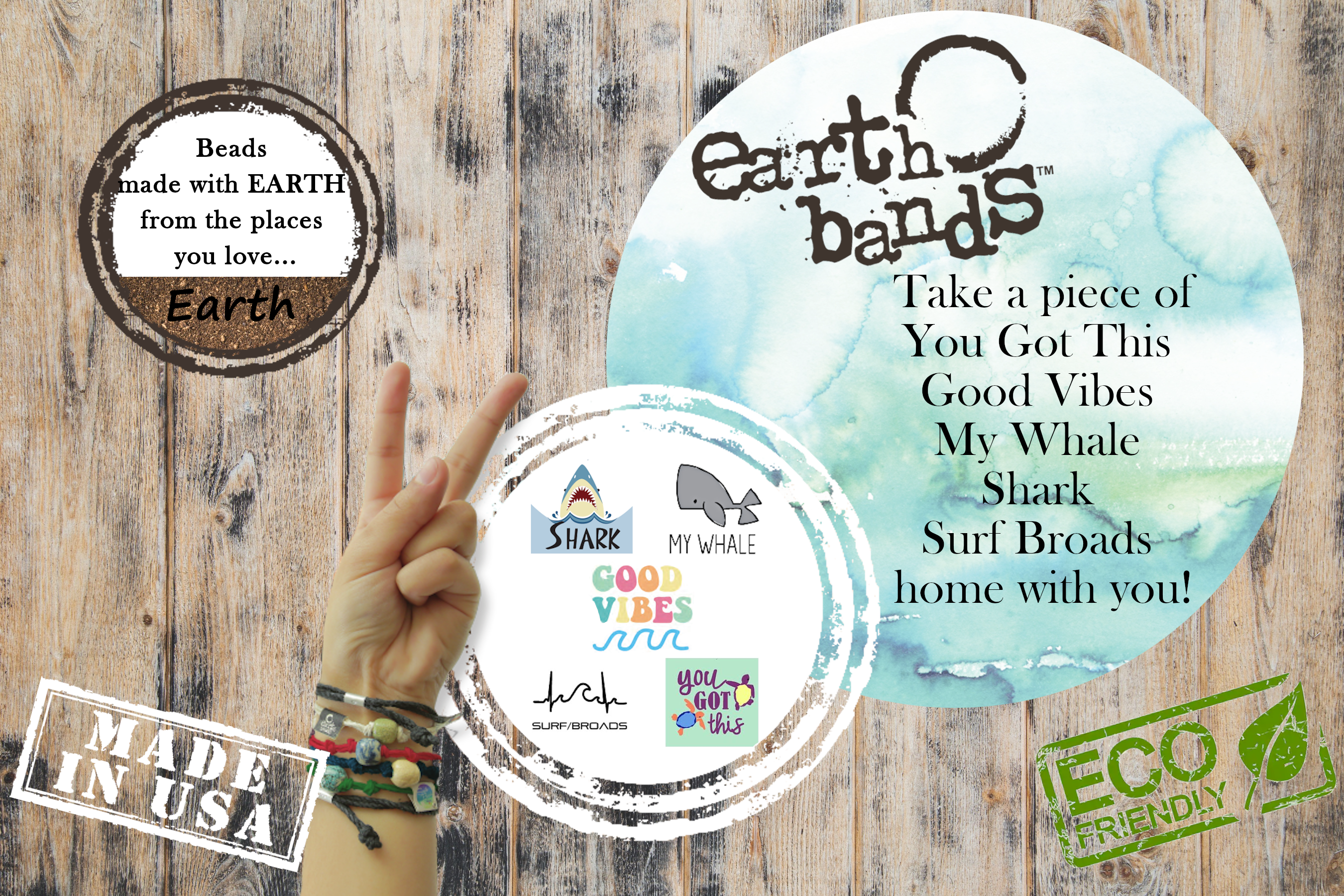 Earth Bands - Wholesale Jewelry Stand & Display - Custom Bracelet Retailer Jewelry1