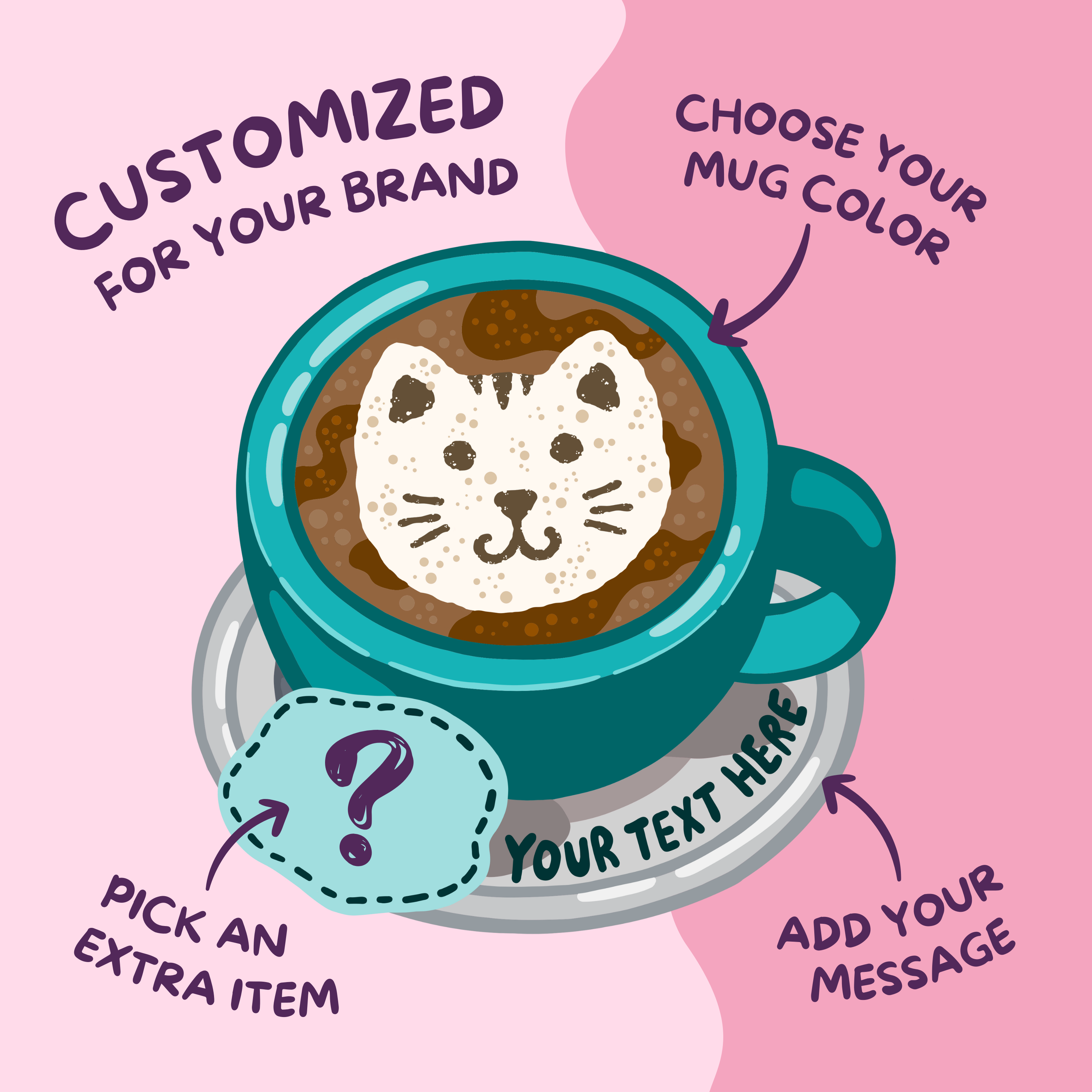 Kitsch Stitch Creations - Vendita all'ingrosso Adesivo - Preordine Adesivo in Vinile Personalizzato per Cat Cafe1