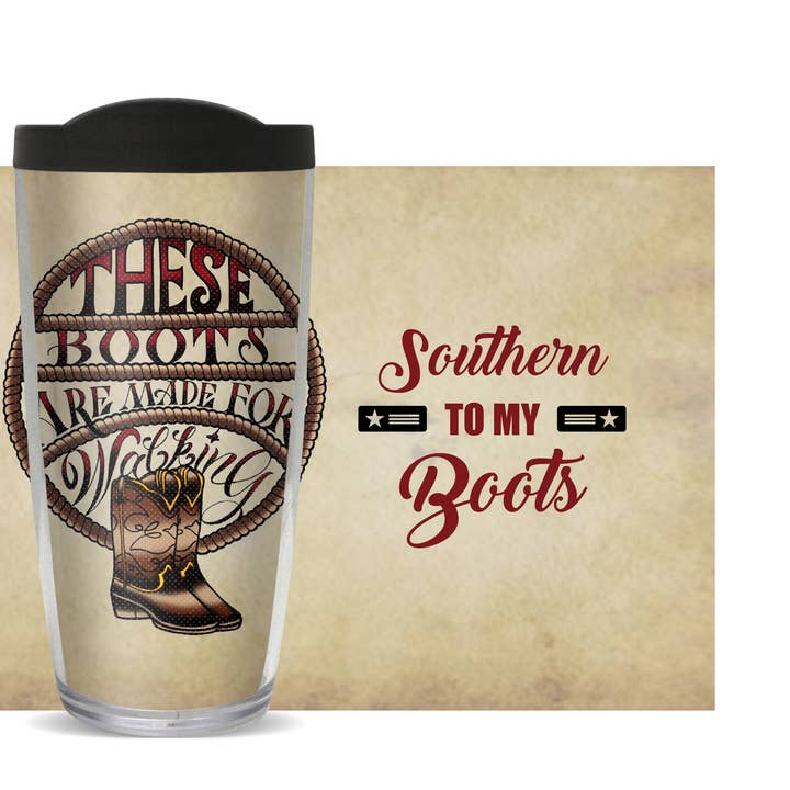 These Boots Are Made for Walking Tumbler for wholesale by FREEHEART