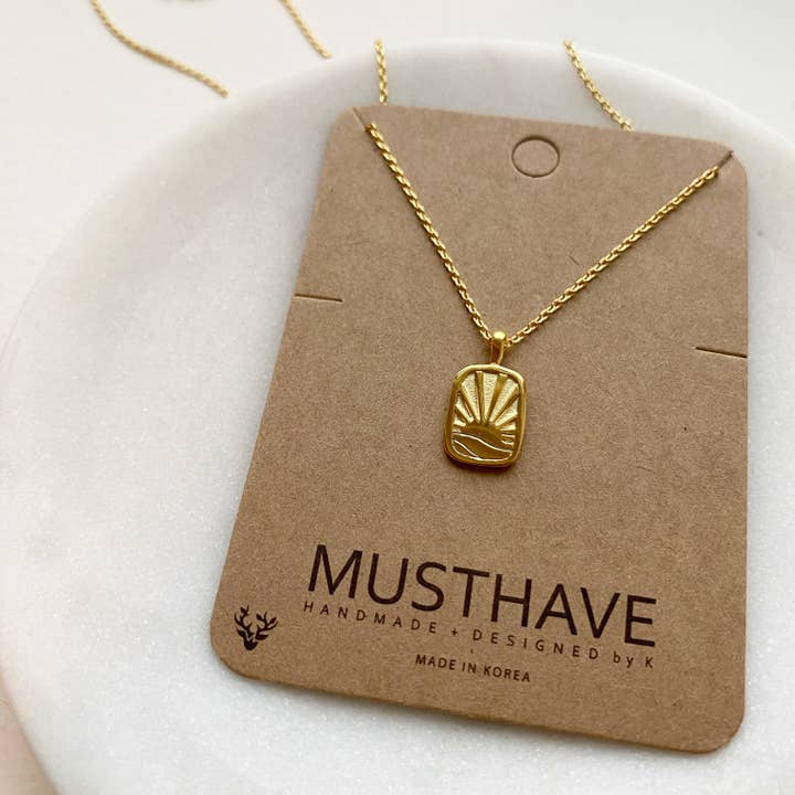 musthavemustget - Wholesale Pendant/Charm Necklace - Rising Sun Necklace