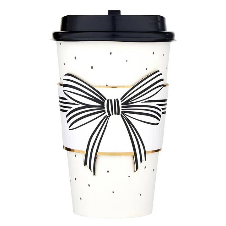 Paper To-Go Cup Set - Bow for wholesale by Santa Barbara Design Studio by Creative Brands