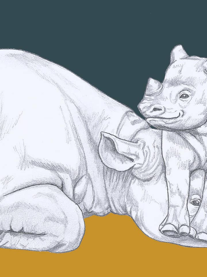 Noshörning baby för wholesale av I AM NIEN