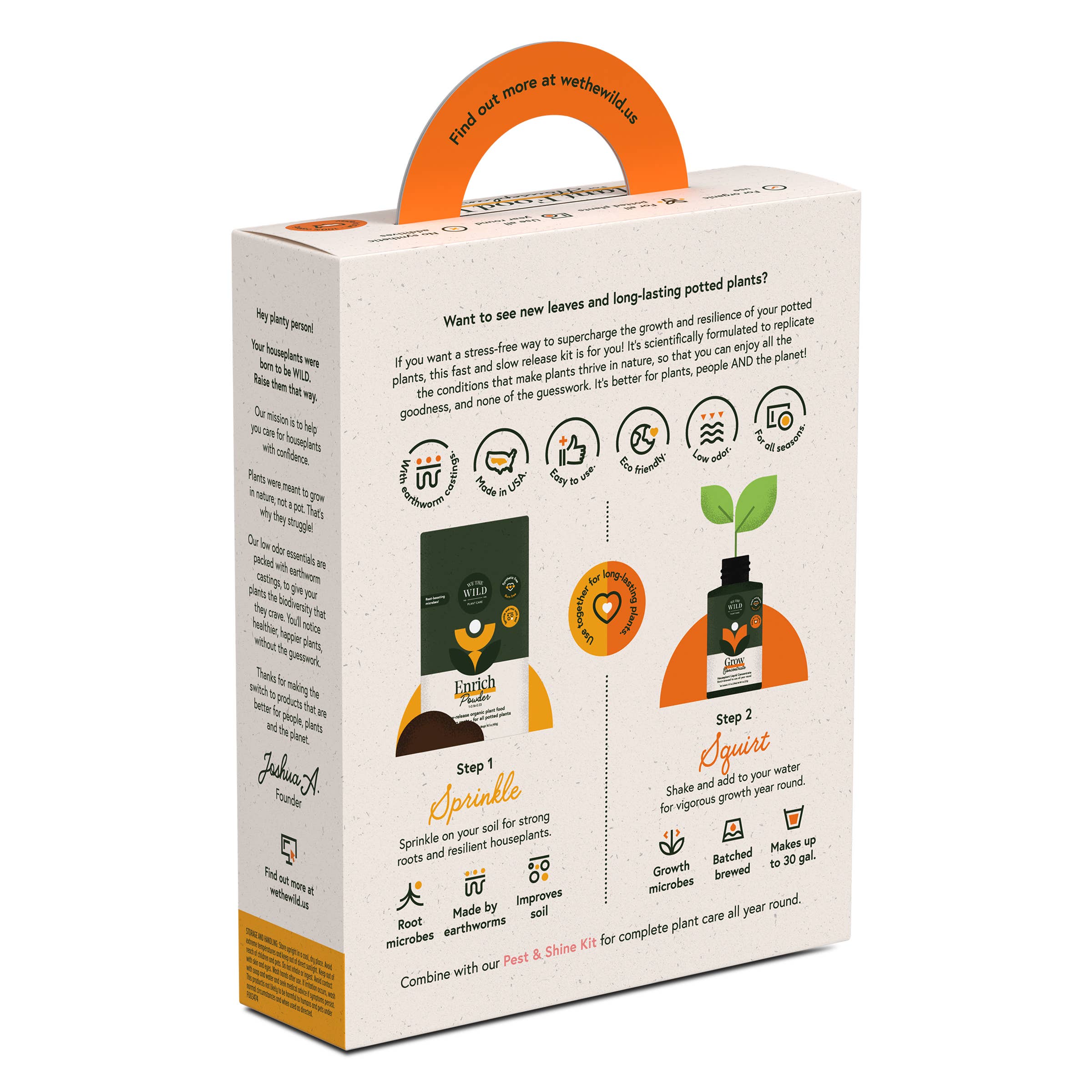 We The Wild Plant Care USA - Wholesale Fertilizer - Plant Food Kit 3