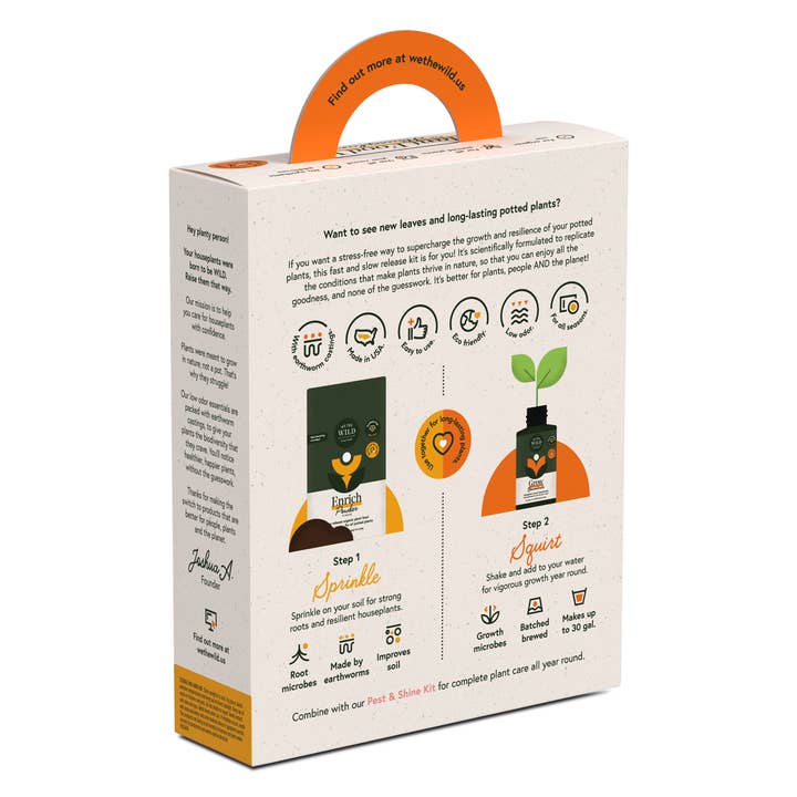 We The Wild Plant Care USA - Wholesale Fertilizer - Plant Food Kit 3