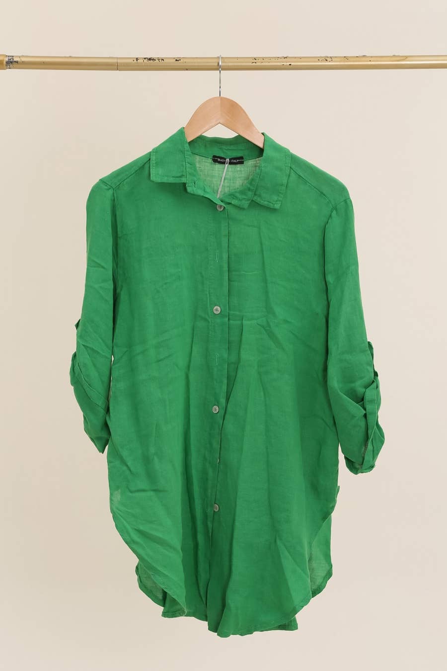 la maison des fibres naturelles - Wholesale Button Down Shirt - Women's - 100% linen shirt 62015931