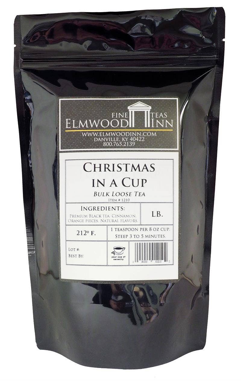 Elmwood Inn Fine Teas - Wholesale Loose Tea - Christmas in a Cup Black Tea2