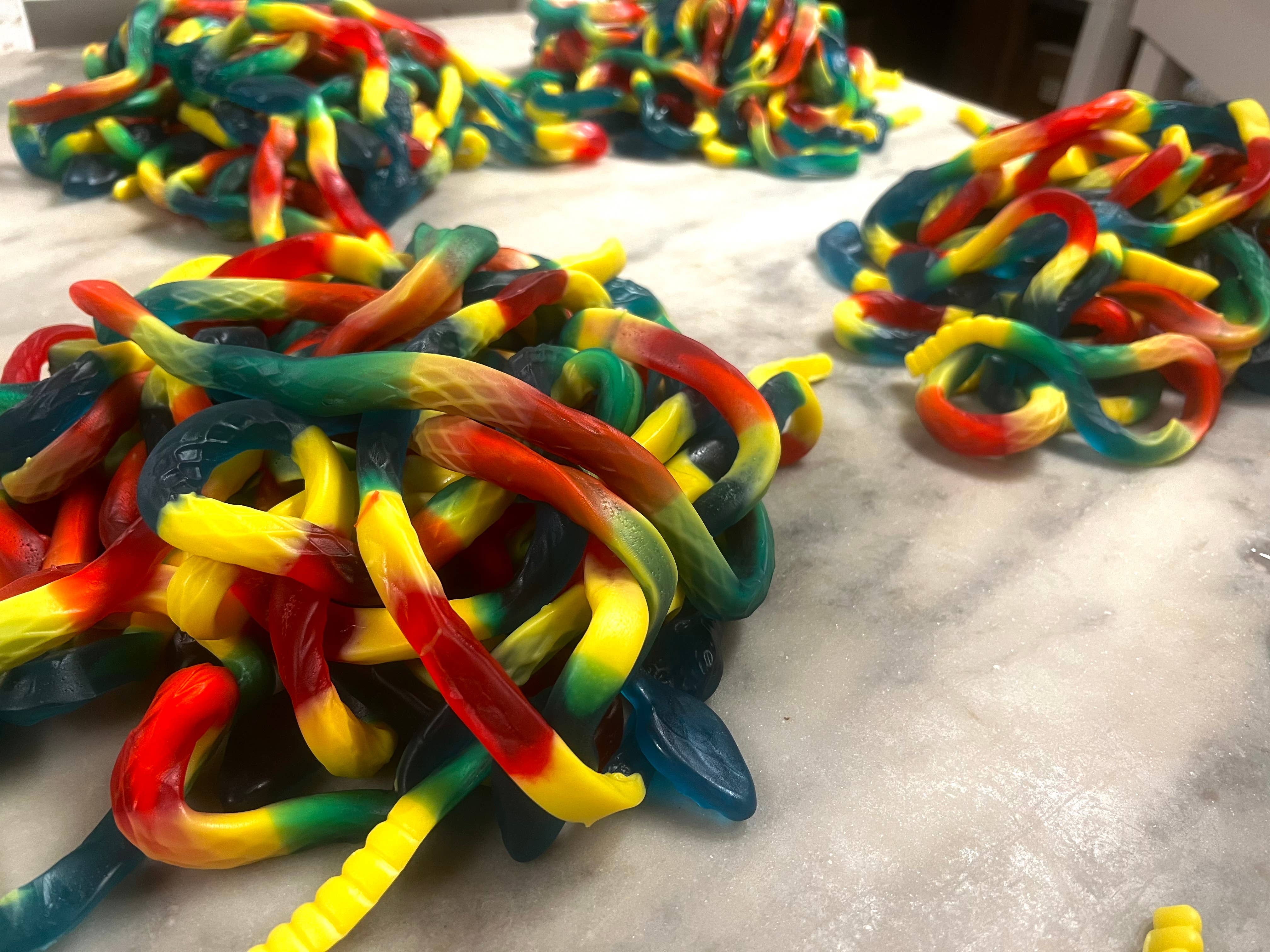 O'Shea's Candies Sweet Shop - Wholesale Gummy - Gummy Rainbow Rattlesnake 🐍 24 Inch Length  1PK1