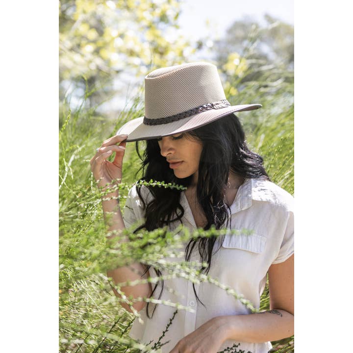 American Hat Makers - Wholesale Hiking Hat - Unisex - Outback Breathable Wide Brim Sun Hat - Style Soaker