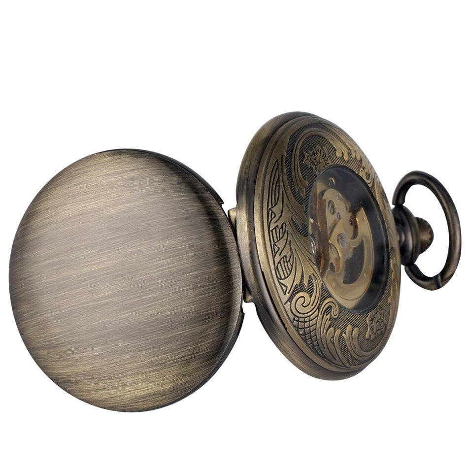 WoodWristCo – Engroshandel Armbåndsur - Herre – Mekanisk lommeur Elite2
