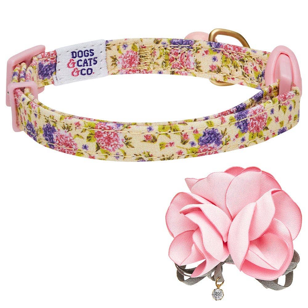 Blueberry Pet – wholesale Pet collar – Cat – Dogs & Cats & Co. A Scent of Spring Balloon Flower Cat Collar15