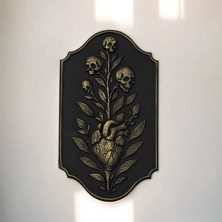 G7T6 - Wholesale Plaque - Snapdragon Life and Death Wall Plaque Gallery Wall Decor1