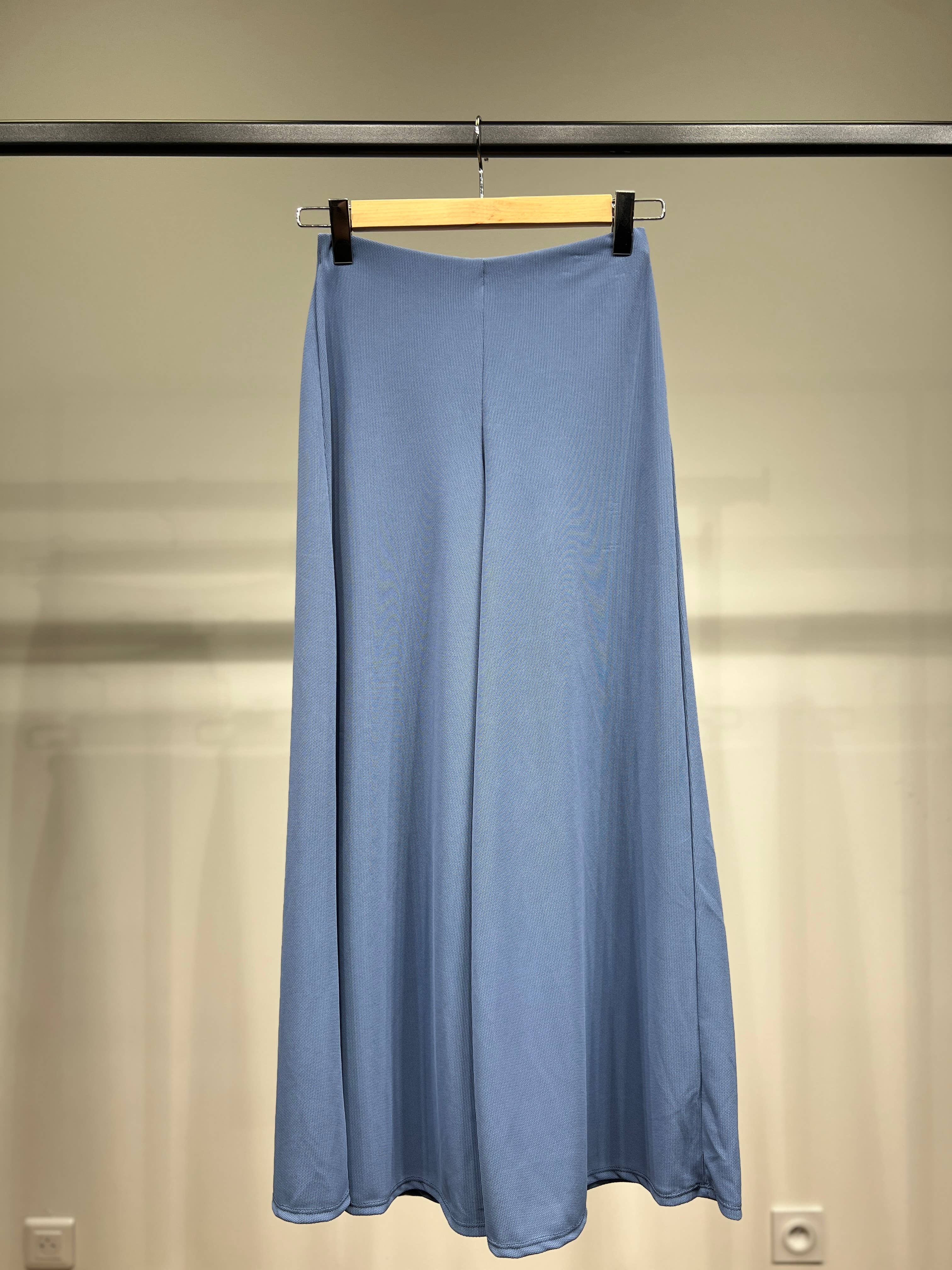 L'Emotion – wholesale Pants – Women's – Wide Straight-Leg Pants Fine Knit Elastic Waist3