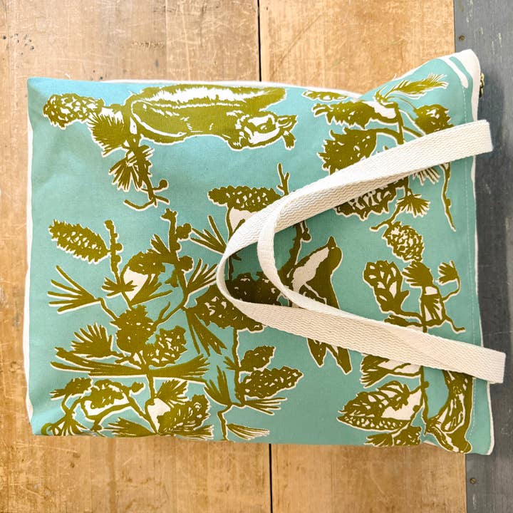 Erin Flett - Vente Tote bag – femme - Sac fourre-tout Pine Cone Tree Carry All1