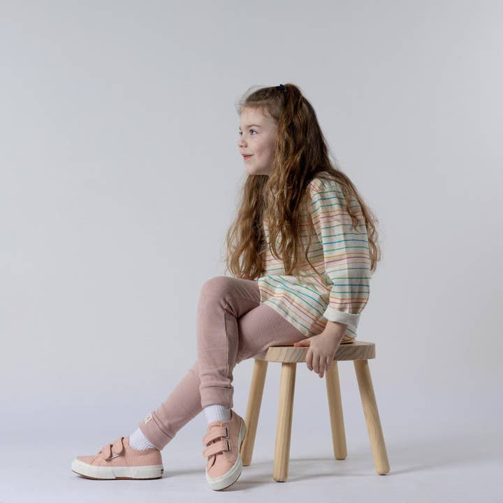 Long Sleeve T-Shirt | Multi-Colour Stripe for wholesale by Aneby