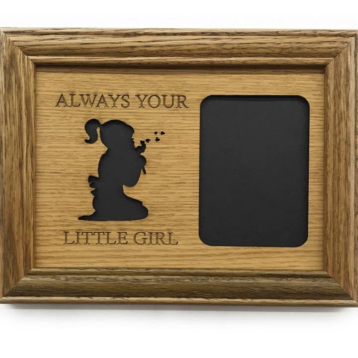 Immer Deine Kleine Mädchen Bilderrahmen - 5x7 Rahmen Hält 3x4 Foto für den Großhandel von Legacy Images
