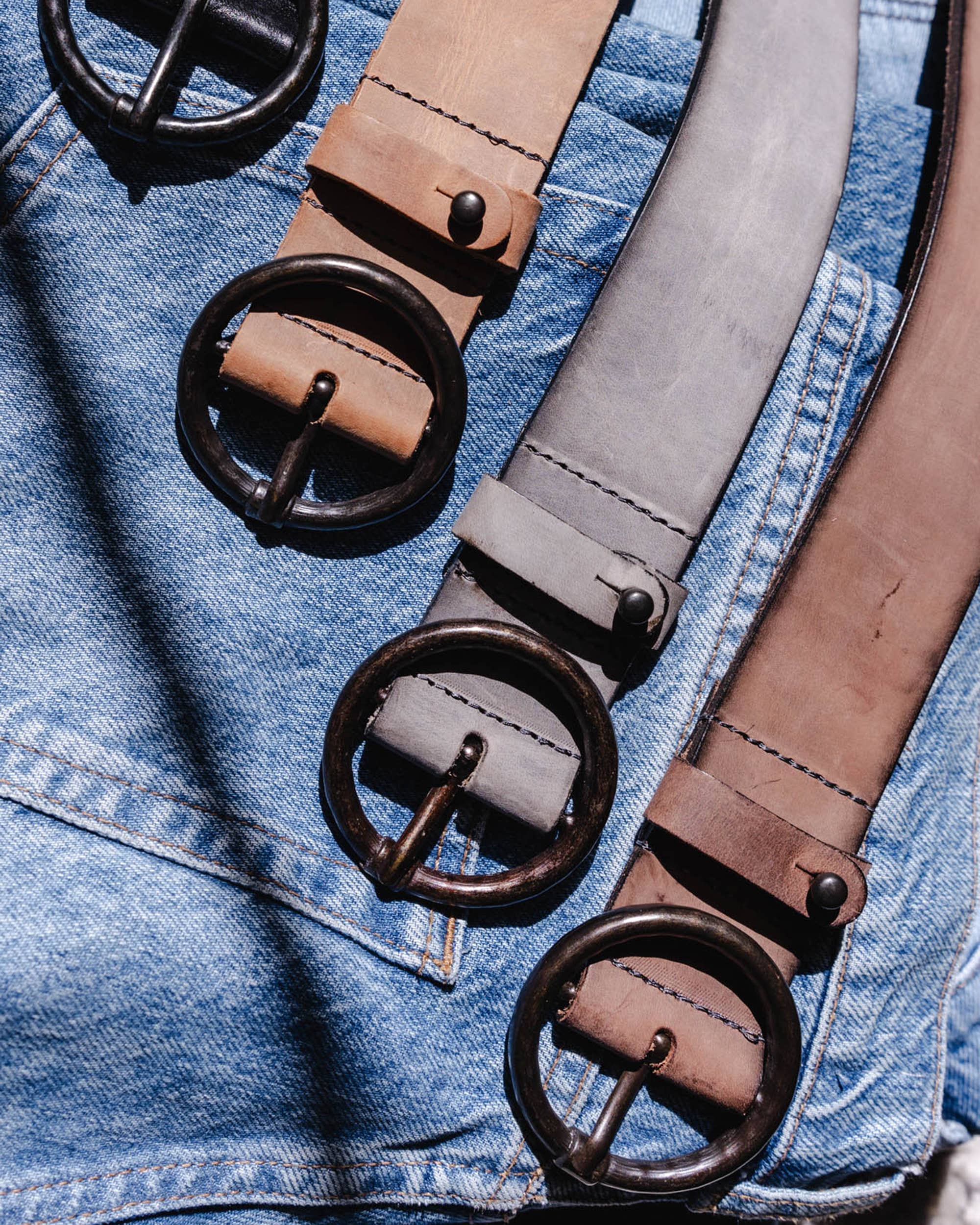 Amsterdam Heritage Leather Belts, Bags, Jackets & Apparel - Wholesale Belt - Women's - Pip | Vintage Full-Grain Leather Belt for Women6