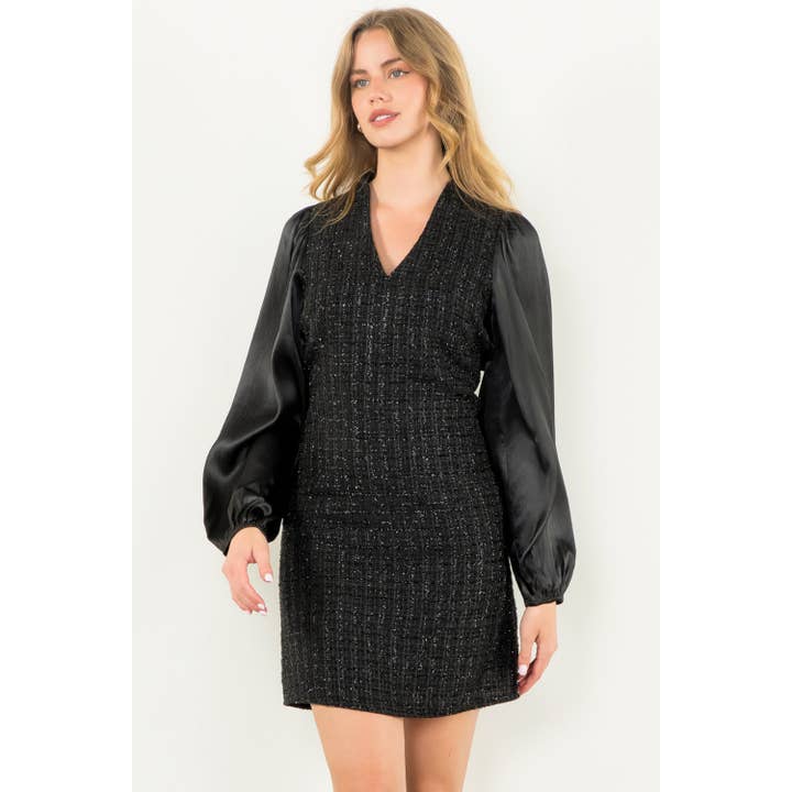 THML – Engroshandel Kjole - Dame – Blandede tweedkjole8