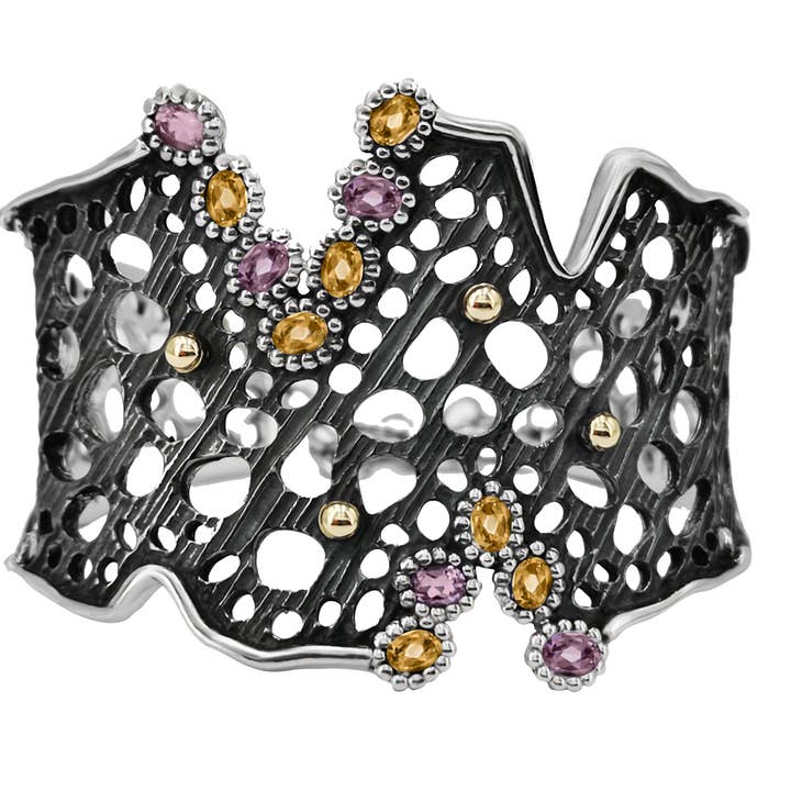 ALLEGRIA BRACELET 1 SEMIPRECIOUS STONES 1 for wholesale by BOHEMME