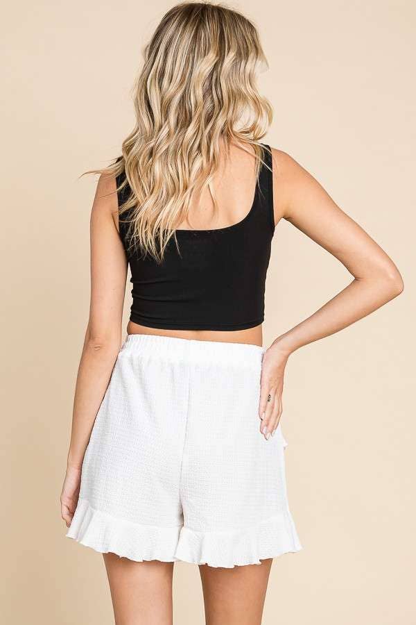 Culture Code – Calções – Mulher por atacado – CJP1560A - CALÇÕES COM FOLHO LARGO10