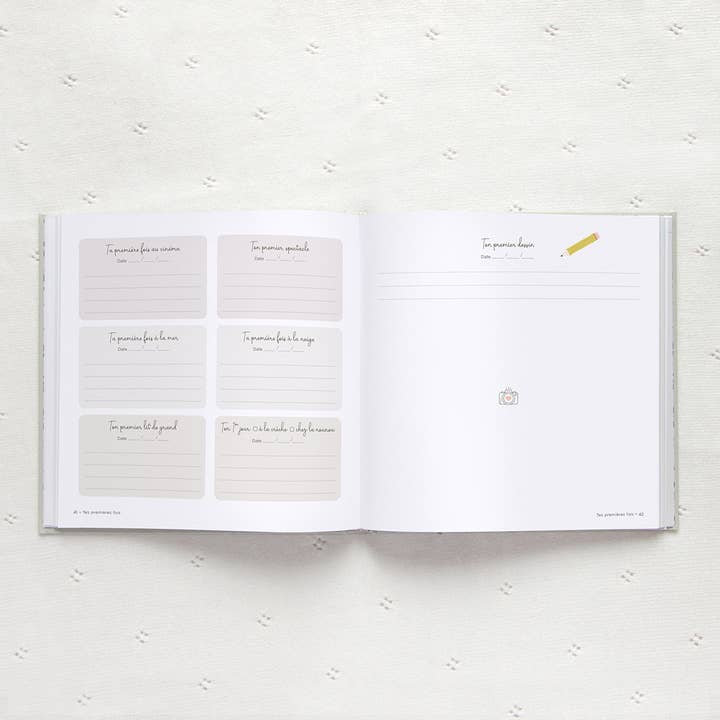 Zü – wholesale Memory book – Child & baby – Baby Book - Memories of the First 3 Years4