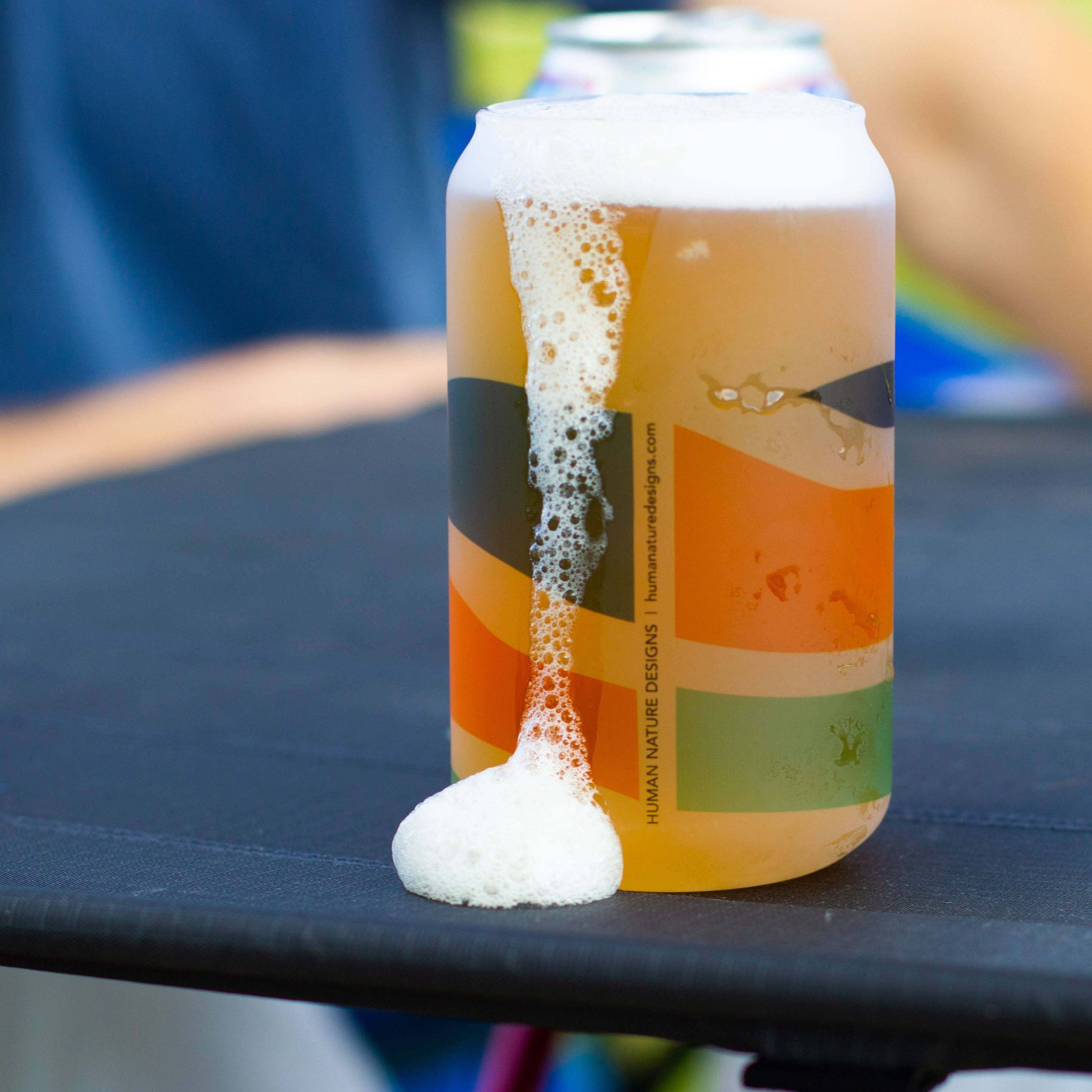 Human Nature Designs - Wholesale Beer Glass/Mug - Colorful Mountain Beer Glass - Colorful Glassware10