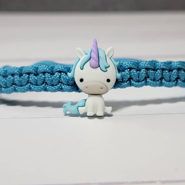 Adjustable Bracelet With Unicorn Decoration for wholesale by Jack Of All Braids