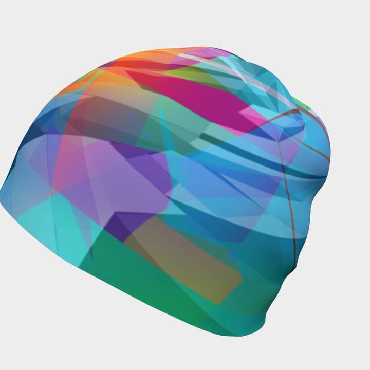 Fast Triangles Beanie for adult and children for wholesale by Lalita's Art Shop
