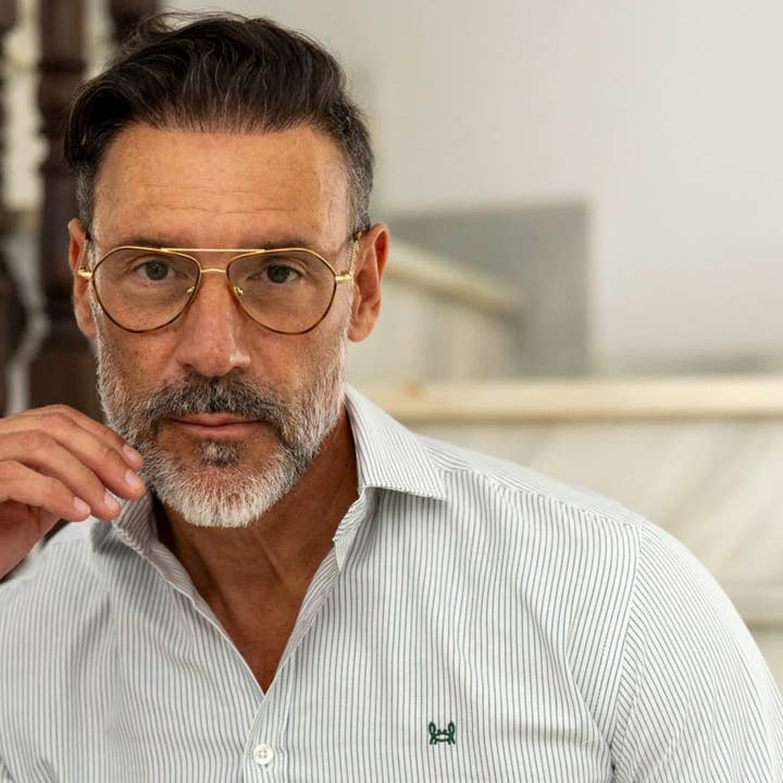 Groen gestreept overhemd | België voor wholesale door Custi Mikelo: Made in Spain