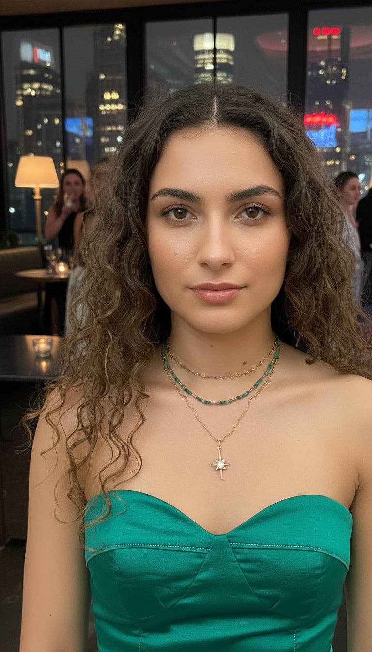 Soul Charms - Wholesale Choker/Collar - Birthstone Gemstone Choker Necklace, Waterproof 18K Gold7