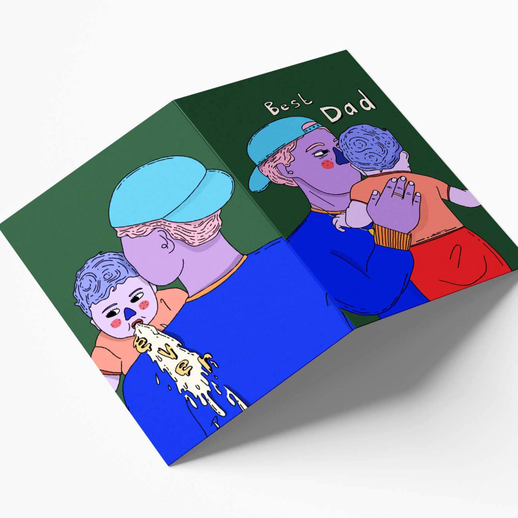 Eat the Moon | Greeting cards and stationery – wholesale Father’s Day card – Best Dad EVER2