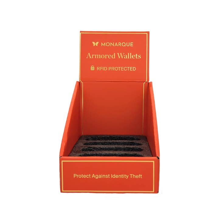 Monarque - Wholesale Retailer Display - Accessories - Display Case for Armored Wallets2