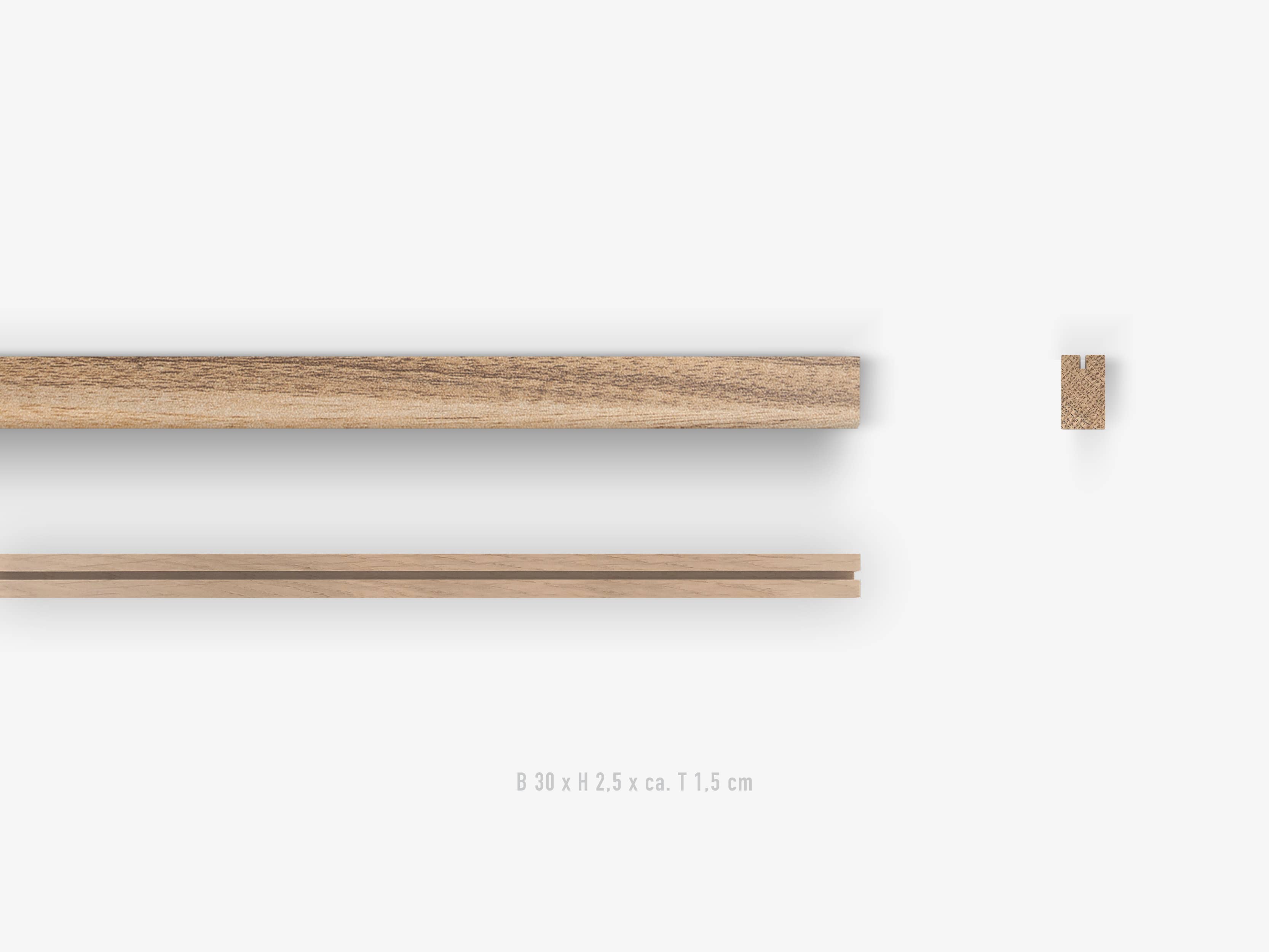 typealive - Vendita all'ingrosso Mensole portafoto - Fascia porta cartoline in rovere (diversi formati)3