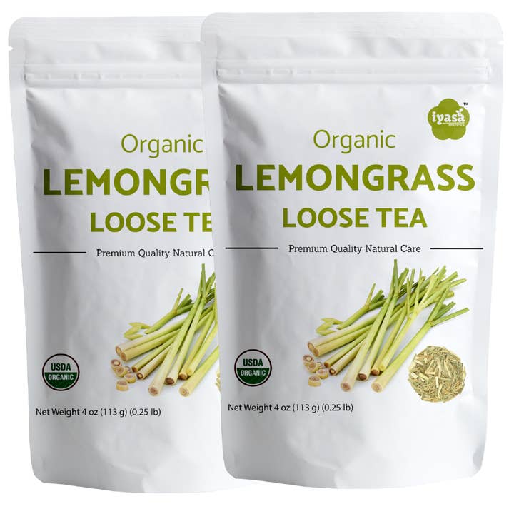 Organic Lemongrass Loose Tea for wholesale by Iyasa Holistics