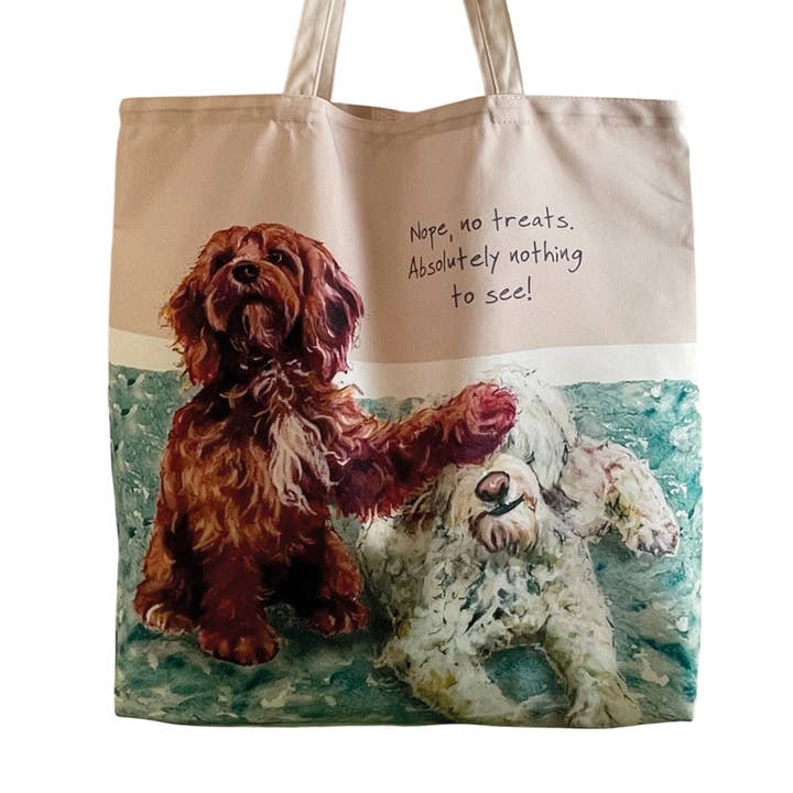 Bolsa plegable Cockapoos | Nada que ver para venta al por mayor de The Little Dog Laughed