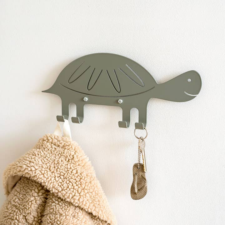 Kids Wall Hook Turtle Green for wholesale by Marnelly