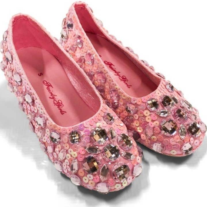 Lets dress up - Wholesale Dress Shoes - Kids - Cinderella Glass Slippers with Heels