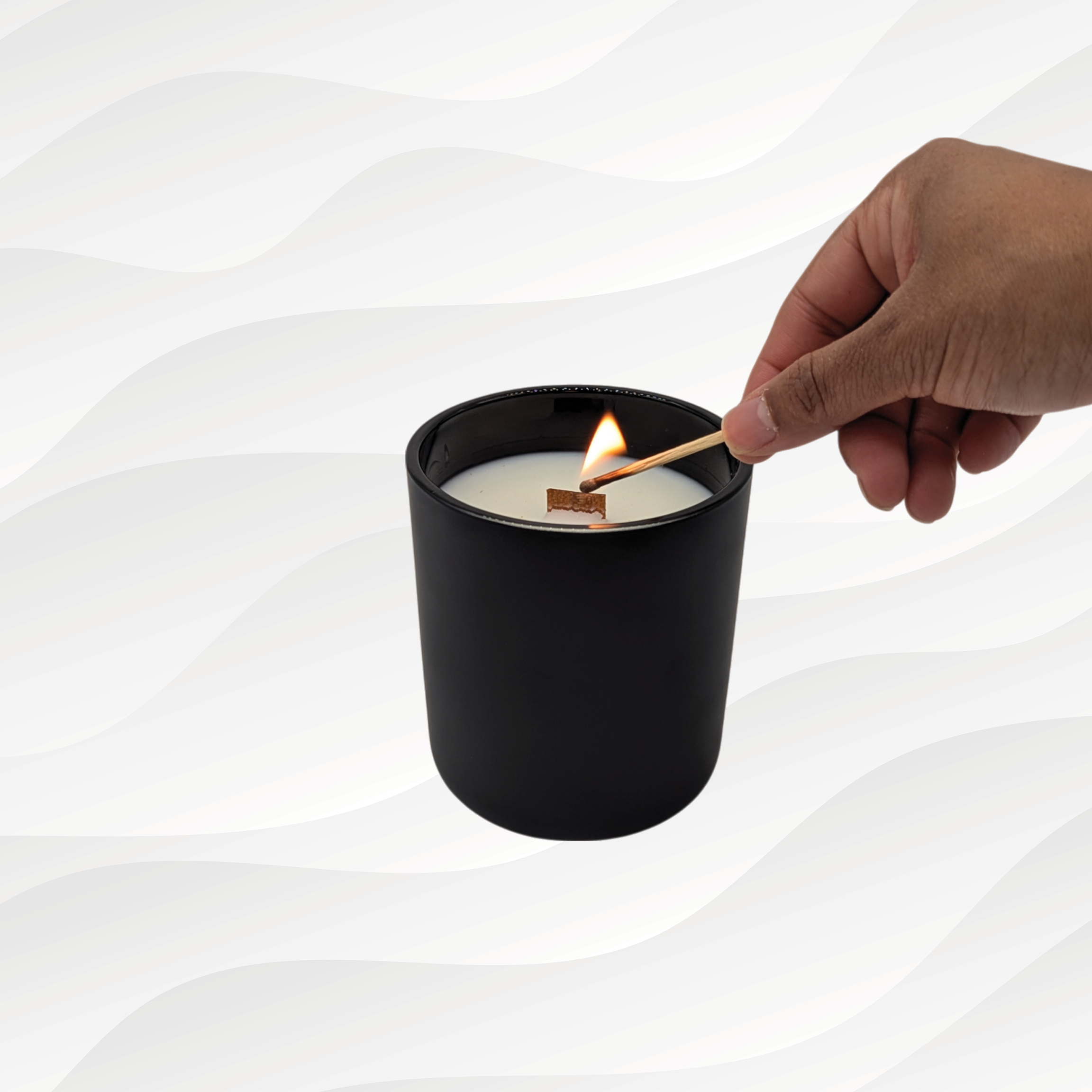 The Diya Co - Wholesale Jar/Filled Candle - 12 oz White Label Collection| Coconut-Soy Candles25