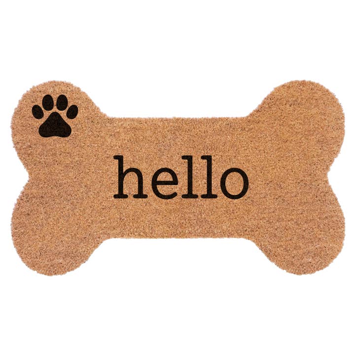 Dog Bone Shape Hello Paw Print for wholesale by Calloway Mills