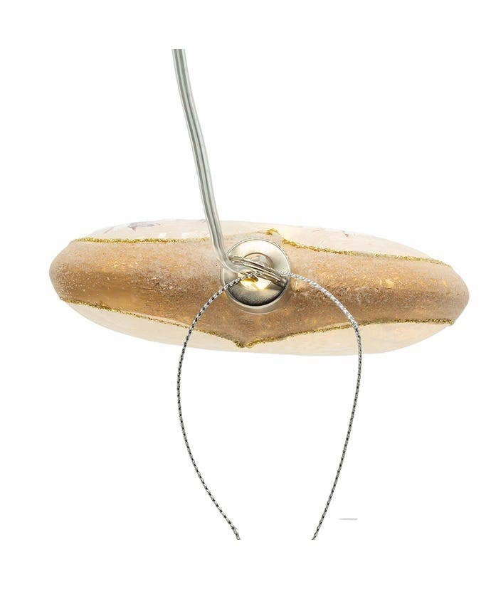 Kurt S. Adler, Inc. - Wholesale Ornament - 4.33" Usb Lighted Glass Heart Orn5